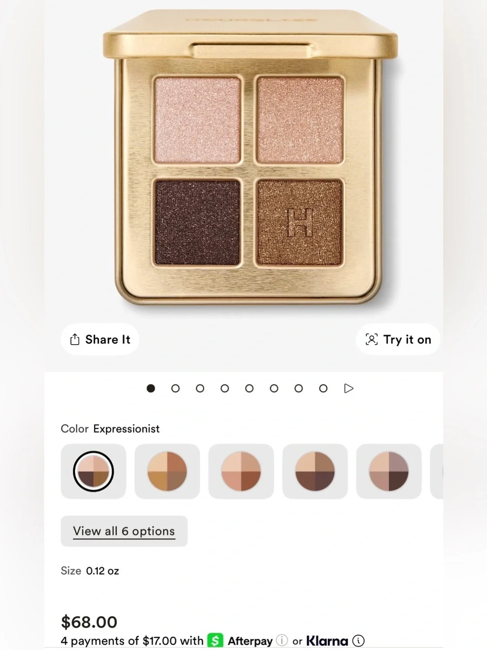 Hourglass Curator Eyeshadow Palette - expressionist